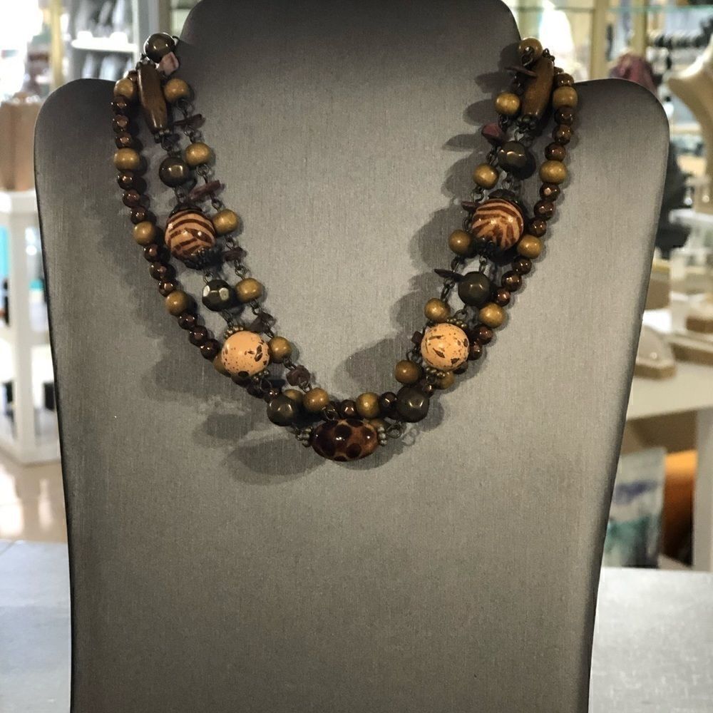Premier Designs Multi-strand Beaded Necklace